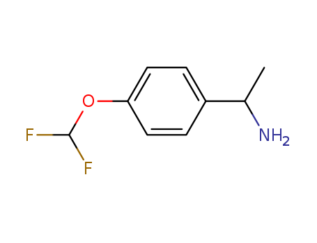 Benzenemethanamine, 4-(difluoromethoxy)-.alpha.-methyl-