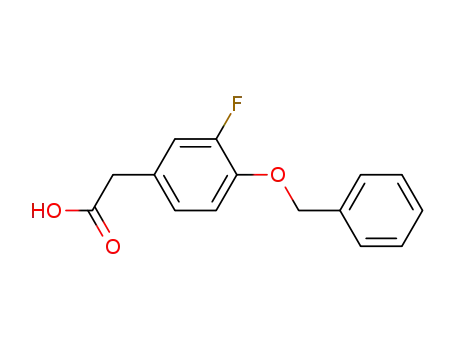 [4-(benzyloxy)-3-fluorophenyl]acetic acid