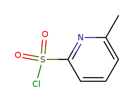 Molecular Structure of 281221-71-4 (6-METHYL-PYRIDINE-2-SULFONYL CHLORIDE)
