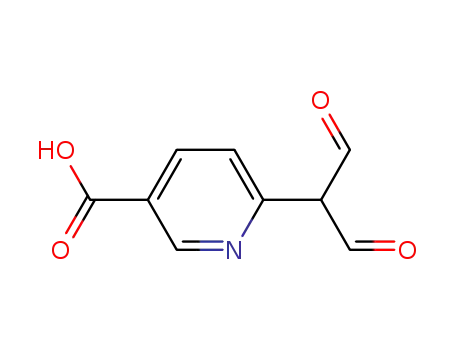 Molecular Structure of 212755-81-2 (2-(3-HYDROXYCARBONYL-6-PYRIDYL)MALONDIALDEHYDE)
