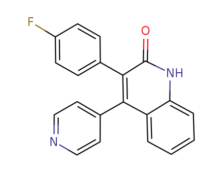 3-(4-fluorophenyl)-4-pyridin-4-ylquinoline-2(1H)-one