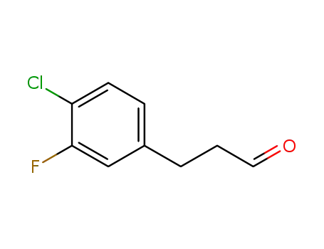 3-(4-chloro-3-fluorophenyl)propanal