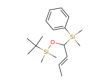 {[1-(<i>tert</i>-butyl-dimethyl-silanyloxy)-but-2-enyl]-dimethyl-silanyl}-benzene