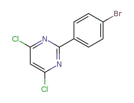 2-(4-BROMOPHENYL)-4,6-DICHLOROPYRIMIDINE