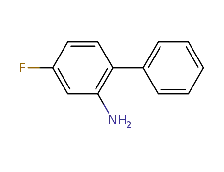 Molecular Structure of 321-68-6 (2-Amino-4-fluorobiphenyl)