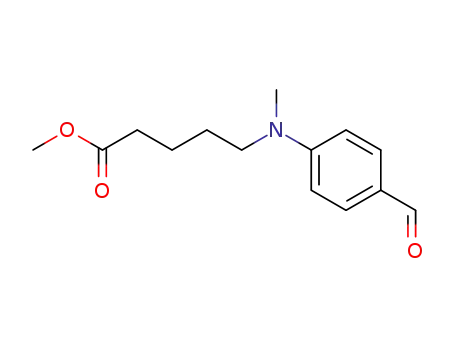 Pentanoic acid, 5-[(4-formylphenyl)methylamino]-, methyl ester