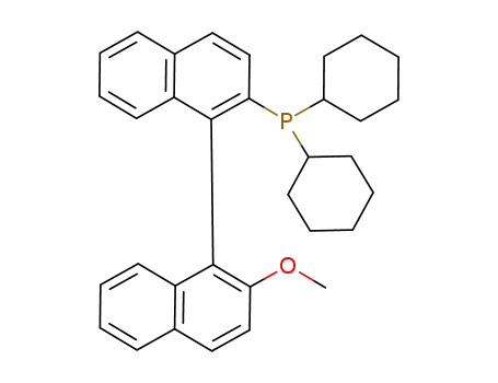 2-(dicyclohexylphosphino)-2'-methoxy-1,1'-binaphthyl
