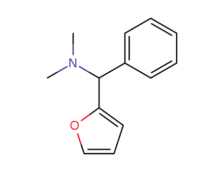 Molecular Structure of 106213-95-0 (N,N-dimethyl-α-phenylfurfurylamine)