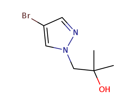 1-(4-bromo-1H-pyrazol-1-yl)-2-methylpropan-2-ol