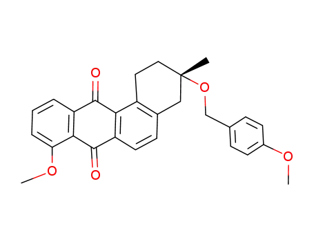 (S)-8-methoxy-3-(4-methoxybenzyloxy)-3-methyl-1,2,3,4-tetrahydrotetraphene-7,12-dione