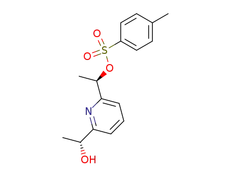 2-((R)-1-hydroxyethyl)-6-[(R)-1-(p-toluenesulfonyloxy)ethyl]pyridine