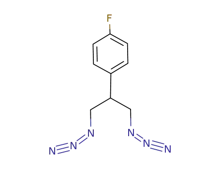 2-(4-fluorophenyl)propane-1,3-diazide