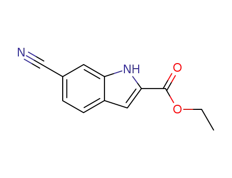 에틸 6-시아노-1H-인돌-2-카르복실레이트
