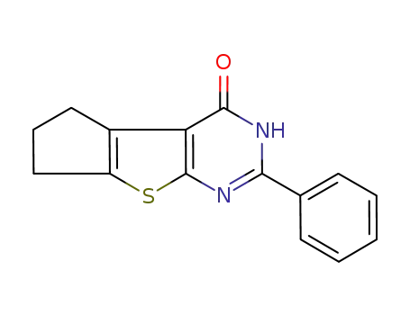 2-phenyl-3,5,6,7-tetrahydro-4H-cyclopenta[4,5]thieno[2,3-d]pyrimidin-4-one