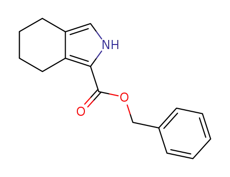2H-Isoindole-1-carboxylic acid, 4,5,6,7-tetrahydro-, phenylmethyl ester