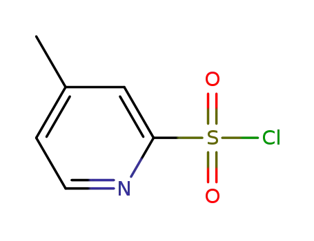 Molecular Structure of 341008-95-5 (4-METHYL-PYRIDINE-2-SULFONYL CHLORIDE)