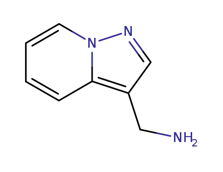 Molecular Structure of 118054-99-2 (C-PYRAZOLO[1,5-A]PYRIDIN-3-YL-METHYLAMINE)