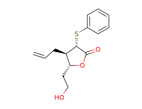 (3S,4R,5R)-4-allyl-5-(2-hydroxyethyl)-3-phenylthio-dihydrofuran-2-one