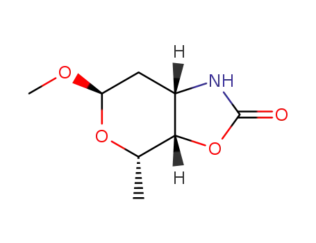 methyl 3-amino-3-N,4-O-carbonyl-2,3,6-trideoxy-α-L-lyxo-hexopyranoside