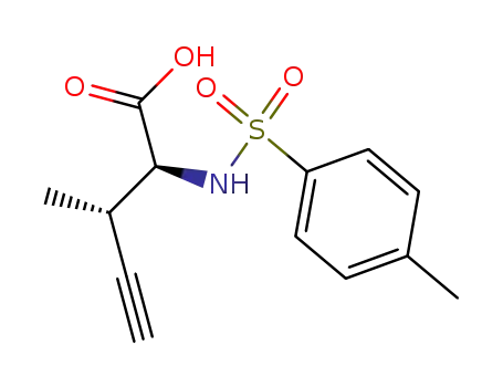 (2S,3S)-2-(para-toluenesulfonylamino)-3-methylpent-4-ynoic acid