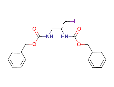 (2R)-(3-iodo)-1,2-(N,N'-dibenzyloxycarbonyl)diaminopropane