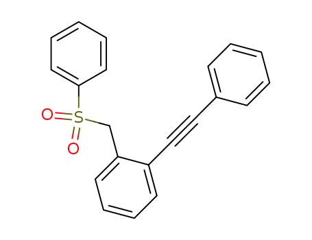 1-phenylethynyl-2-(phenylsulfonylmethyl)benzene