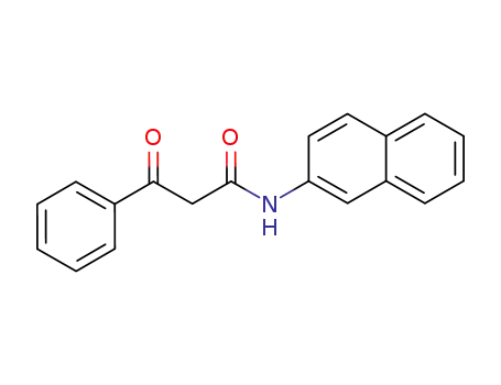 Molecular Structure of 17738-45-3 (Benzenepropanamide, N-2-naphthalenyl-b-oxo-)
