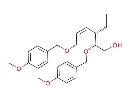 (2R,3S,4Z)-3-ethyl-2,6-bis(4-methoxybenzyloxy)-4-hexen-1-ol