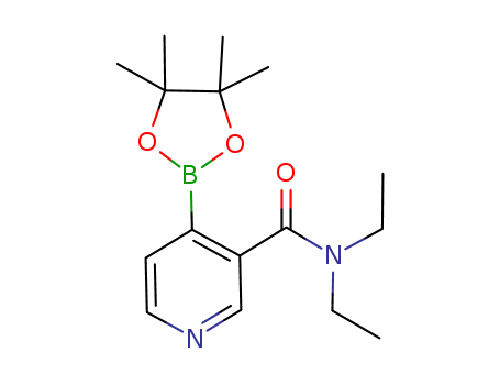 N,N-Diethyl-4-(4,4,5,5-tetramethyl-1,3,2-dioxaborolan-2-yl)-3-Pyridinecarboxamide