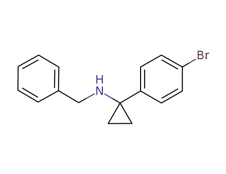 benzyl-[1-(4-bromophenyl)-cyclopropyl]-amine