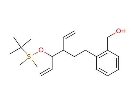 {2-[4-(tert-butyldimethylsilyloxy)-3-vinylhex-5-enyl]phenyl}methanol