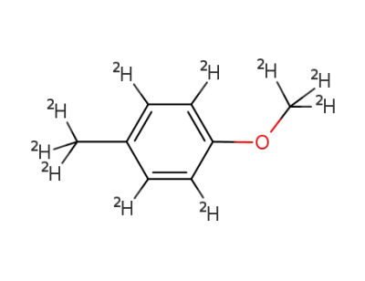 4- 메 톡시 톨루엔 -2,3,5,6-D4