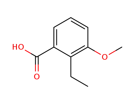 Molecular Structure of 57598-51-3 (2-Ethyl-3-methoxybenzoic acid)