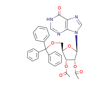 2',3'-bis-O-acetyl-5'-O-tritylinosine