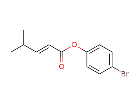 (para-bromophenyl)-4-methyl-2-(E)-pentenoate