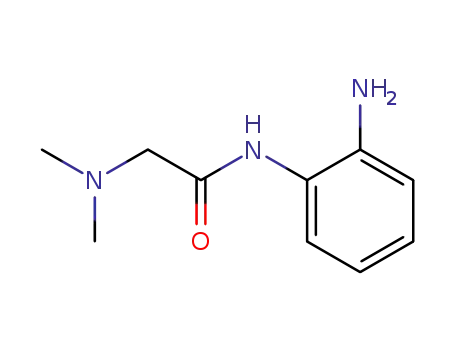 Molecular Structure of 35266-48-9 (N1-(2-AMINOPHENYL)-N2,N2-DIMETHYLGLYCINAMIDE)