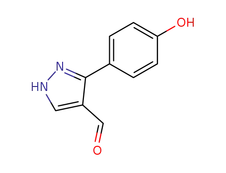 3-(4-HYDROXY-PHENYL)-1H-PYRAZOLE-4-CARBALDEHYDE