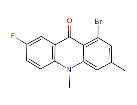 9(10H)-Acridinone, 1-bromo-7-fluoro-3,10-dimethyl-