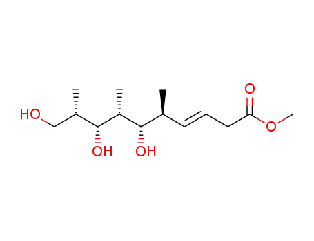 (E)-(5S,6S,7R,8R,9S)-6,8,10-Trihydroxy-5,7,9-trimethyl-dec-3-enoic acid methyl ester