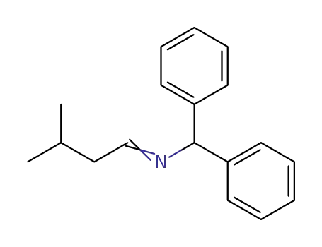 Benzenemethanamine, N-(3-methylbutylidene)-a-phenyl-