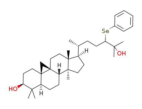 Molecular Structure of 943985-75-9 (C<sub>36</sub>H<sub>56</sub>O<sub>2</sub>Se)