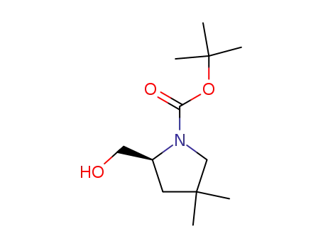 1-피롤리딘카르복실산, 2-(하이드록시메틸)-4,4-디메틸-, 1,1-디메틸에틸 에스테르, (2S)-