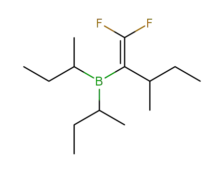 di-<i>sec</i>-butyl-(1-<i>sec</i>-butyl-2,2-difluoro-vinyl)-borane