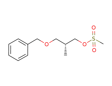 1-Propanol, 2-methyl-3-(phenylmethoxy)-, 1-methanesulfonate, (2R)-
