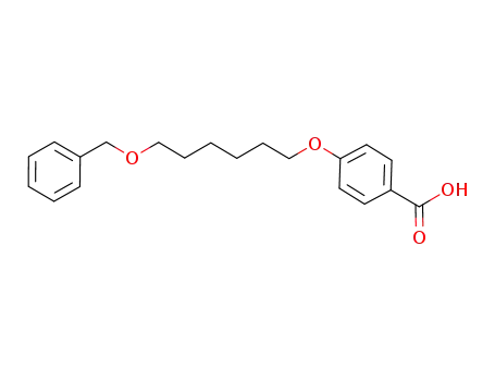 p-(6-benzyloxyhexan-1-oxy)benzoic acid