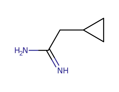 Molecular Structure of 779261-94-8 (2-CYCLOPROPYL-ACETAMIDINE)