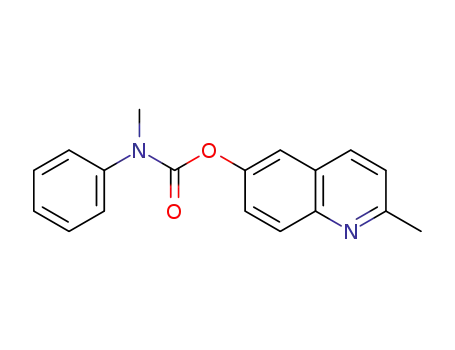 methyl-phenyl-carbamic acid 2-methyl-quinolin-6-yl ester