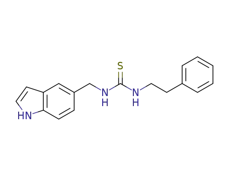 Thiourea, N-(1H-indol-5-ylmethyl)-N'-(2-phenylethyl)-