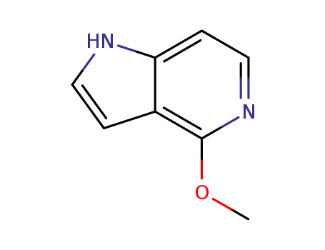 Molecular Structure of 944900-76-9 (4-METHOXY-5-AZAINDOLE)