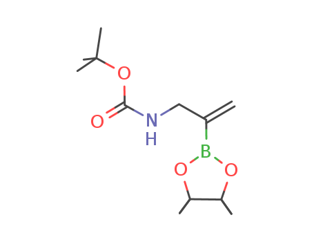tert-butyl-N-[2-(4,4,5,5-tetramethyl-1,3,2-dioxaborolan-2-yl)allyl]carbamate